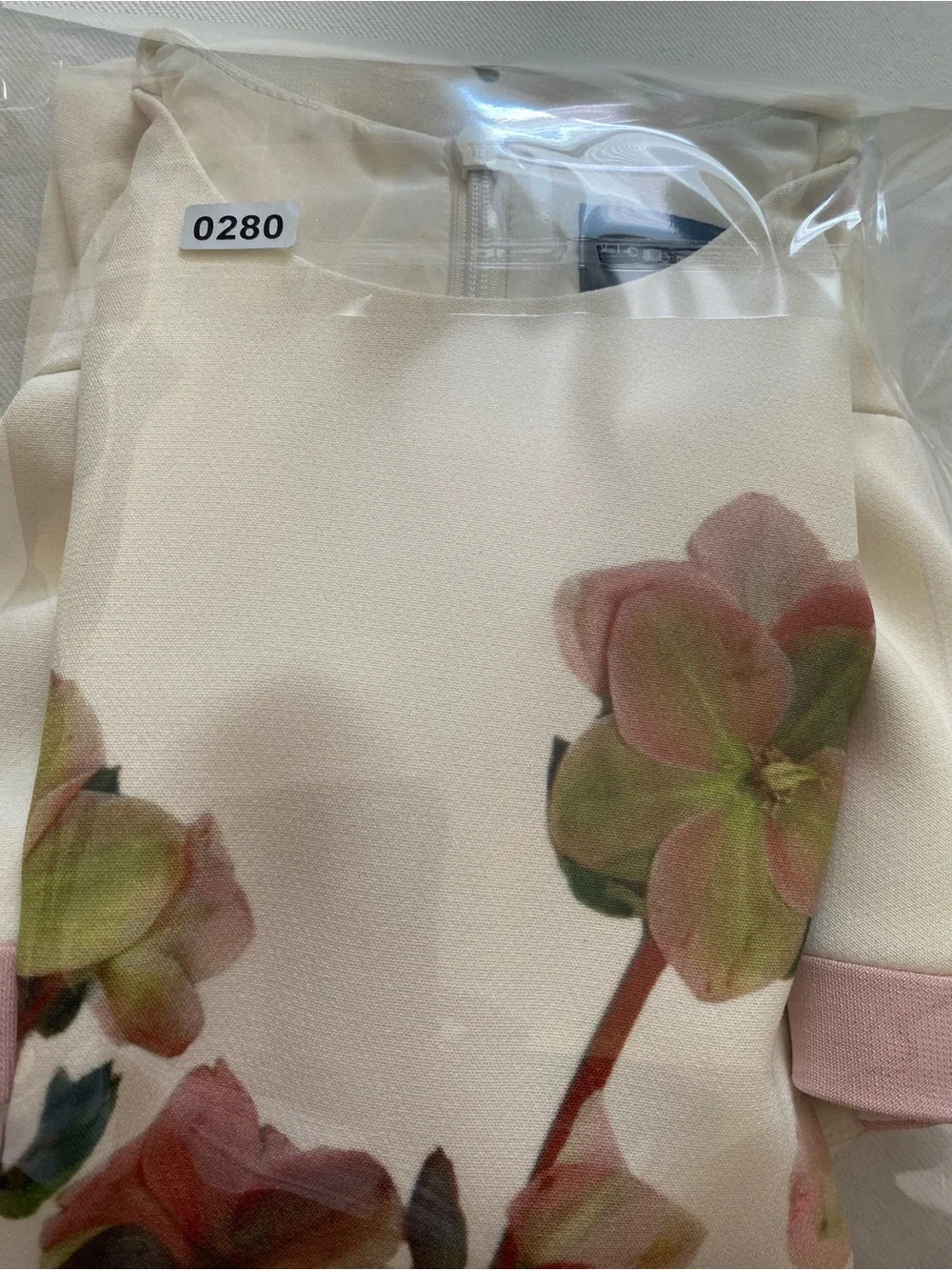 Victoria Beckham for Target Girls Ivory Lined Dress Size Medium ***READ